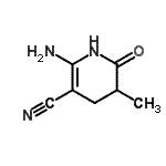 CAS#: 865190-75-6， 2-Amino-5-methyl-6-oxo-1,4,5,6-tetrahydro-3-pyridinecarbonitrile