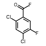 CAS#: 86522-92-1， 2,4-Dichloro-5-fluorobenzoyl fluoride