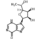 CAS#: 86527-20-0， 9-(6-Deoxy-beta-L-mannofuranosyl)-3,9-dihydro-6H-purin-6-one