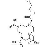 CAS#: 865470-67-3， 7-(carboxymethyl)-6-methyl-10-[2-oxo-2-(2-sulfanylethylamino)ethyl]-1,4,7,10-tetrazacyclododecane-1,4-dicarboxylic acid