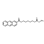 CAS#: 86549-01-1， Methyl 9-(2-anthryl)-9-oxononanoate