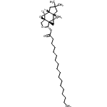 CAS#: 86562-14-3， (1aS,4S,4aS,5aR,5bS,8aR,8bS)-5a,7,7-Trimethyloctahydrocyclopropa[4,5]oxireno[6,7]indeno[5,6-c]furan-4-yl stearate
