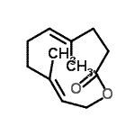 CAS#: 86578-98-5， (5E,9E)-5,9-Dimethyloxacycloundeca-5,9-dien-2-one