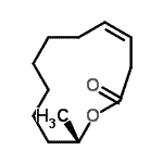CAS#: 86578-99-6， (4Z,12S)-12-Methyloxacyclododec-4-en-2-one