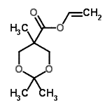 CAS#: 865860-80-6， Vinyl 2,2,5-trimethyl-1,3-dioxane-5-carboxylate