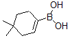 结构式 CAS# 865869-28-9, B-(4,4-二甲基-1-环己烯-1-基)-硼酸