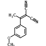 CAS#: 86604-43-5， [1-(3-Methoxyphenyl)ethylidene]malononitrile