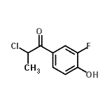 CAS#: 86615-79-4， 2-Chloro-1-(3-fluoro-4-hydroxyphenyl)-1-propanone