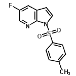 CAS#: 866318-99-2， 5-Fluoro-1-[(4-methylphenyl)sulfonyl]-1H-pyrrolo[2,3-b]pyridine