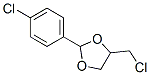 CAS 登录号：86674-92-2， 4-(氯甲基)-2-(4-氯苯基)-1,3-二氧戊环