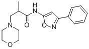 CAS#: 86683-57-0， alpha-Methyl-N-(3-Phenyl-5-Isoxazolyl)-4-Morpholinepropanamide