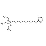 CAS#: 866935-66-2， [10-(1,3-Dioxolan-2-yl)decyl](triethoxy)silane