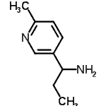 CAS#: 867010-66-0， 1-(6-methyl-3-pyridyl)propan-1-amine