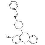 CAS#: 86758-90-9， (E)-N-[4-(8-Chloro-10,11-dihydrodibenzo[b,f]thiepin-10-yl)-1-piperazinyl]-1-phenylmethanimine