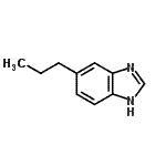 CAS#: 86774-38-1， 5-Propyl-1H-benzimidazole