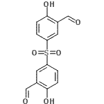 CAS#: 86777-32-4， 3,3'-Sulfonylbis(6-hydroxybenzaldehyde)