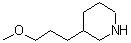CAS#: 868067-67-8， 3-(3-Methoxypropyl)piperidine