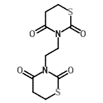 CAS#: 86842-19-5， 3,3'-(1,2-Ethanediyl)bis(1,3-thiazinane-2,4-dione)