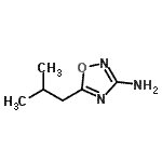 CAS#: 868696-43-9， 5-Isobutyl-1,2,4-oxadiazol-3-amine