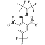 CAS#: 86870-50-0， 1-[2,6-Dinitro-4-(trifluoromethyl)phenyl]-2-(1,1,1,3,3,3-hexafluoro-2-propanylidene)hydrazine