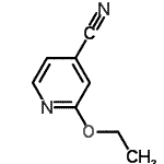 structure of CAS# 869299-29-6, 2-Ethoxyisonicotinonitrile;2-Ethoxyisonicotinonitrile;2-ethoxypyridine-4-carbonitrile;4-PYRIDINECARBONITRILE,2-ETHOXY-