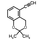CAS#: 869550-79-8， 5-Ethynyl-2,2-dimethyl-4H-1,3-benzodioxine