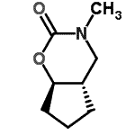 CAS 登录号：86984-43-2， (4aS,7aR)-3-甲基六氢环戊并[e][1,3]恶嗪-2(3H)-酮