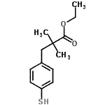 CAS#: 869853-73-6， Ethyl 2,2-dimethyl-3-(4-sulfanylphenyl)propanoate