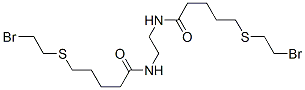 CAS#: 870-03-1， 5-(2-Bromoethylsulfanyl)-N-[2-[5-(2-Bromoethylsulfanyl)Pentanoylamino] Ethyl]Pentanamide