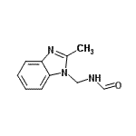 CAS#: 87022-35-3， N-[(2-Methyl-1H-benzimidazol-1-yl)methyl]formamide