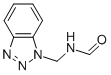 structure of CAS# 87022-36-4, 1-(Formamidomethyl)-1H-Benzotriazole;N-(1H-BENZOTRIAZOL-1-YLMETHYL)FORMAMIDE;1-(FORMAMIDOMETHYL)-1H-BENZOTRIAZOLE