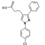 CAS#: 870704-02-2， 3-[1-(4-Chlorophenyl)-3-phenyl-1H-pyrazol-4-yl]propanoic acid