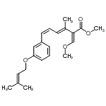 CAS#: 87081-57-0， Methyl (2E,3E,5Z)-2-(methoxymethylene)-3-methyl-6-{3-[(3-methyl-2-buten-1-yl)oxy]phenyl}-3,5-hexadienoate