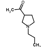 CAS#: 87088-74-2， 1-(1-Propyl-3-pyrrolidinyl)ethanone