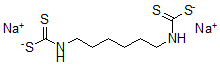CAS 登录号:871-67-0, 1,6-己烷二基二(二硫代氨基甲酸钠)盐
