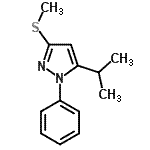 CAS#: 871110-18-8， 5-Isopropyl-3-(methylsulfanyl)-1-phenyl-1H-pyrazole