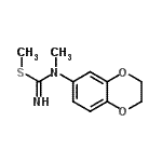 CAS#: 871214-52-7， Methyl N-(2,3-dihydro-1,4-benzodioxin-6-yl)-N-methylcarbamimidothioate
