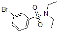 结构式 CAS# 871269-11-3, 3-溴-N,N-二乙基-苯磺酰胺