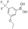 结构式 CAS# 871332-96-6, B-[3-乙氧基-5-(三氟甲基)苯基]-硼酸