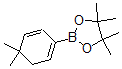 结构式 CAS# 871333-97-0, 4,4-二甲基环己-1,5-二烯基硼酸频哪醇酯