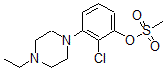 CAS#: 871355-76-9， 2-Chloro-3-(4-Ethyl-1-Piperazinyl)-Phenol 1-Methanesulfonate