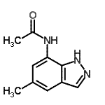 CAS#: 871886-57-6， N-(5-Methyl-1H-indazol-7-yl)acetamide