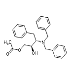 CAS#: 871948-95-7， (2R,3S)-3-(Dibenzylamino)-2-hydroxy-4-phenylbutyl acetate