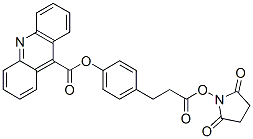 CAS#: 87198-87-6， 9-Acridinecarboxylic acid, 4-[3-[(2,5-dioxo-1-pyrrolidinyl)oxy]-3-oxopropyl]phenyl ester