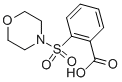 structure of CAS# 87223-34-5, 2-(Morpholinosulfonyl)Benzoic Acid;2-(MORPHOLINOSULFONYL)BENZOIC ACID