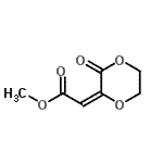 CAS#: 872295-25-5， Methyl (2E)-(3-oxo-1,4-dioxan-2-ylidene)acetate