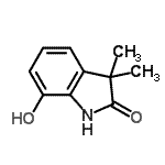 CAS#: 87234-74-0， 7-Hydroxy-3,3-dimethyl-1,3-dihydro-2H-indol-2-one