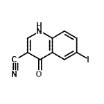 CAS#: 872576-92-6， 6-Iodo-4-oxo-1,4-dihydro-3-quinolinecarbonitrile