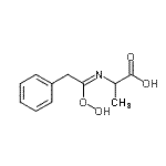 CAS#: 872808-76-9， (Z)-N-(1-Hydroperoxy-2-phenylethylidene)alanine