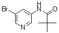 structure of CAS# 873302-39-7, N-(5-Bromo-3-Pyridinyl)-2,2-Dimethyl-Propanamide;N-(5-BROMO-PYRIDIN-3-YL)-2,2-DIMETHYL-PROPIONAMIDE;5-BROMO-3-N-PIVALOYL-AMINOPYRIDINE
